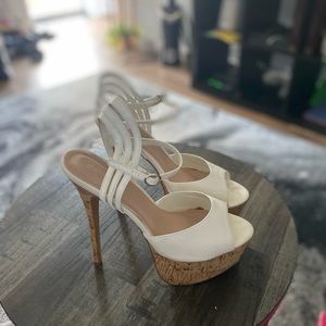 Franny white platform